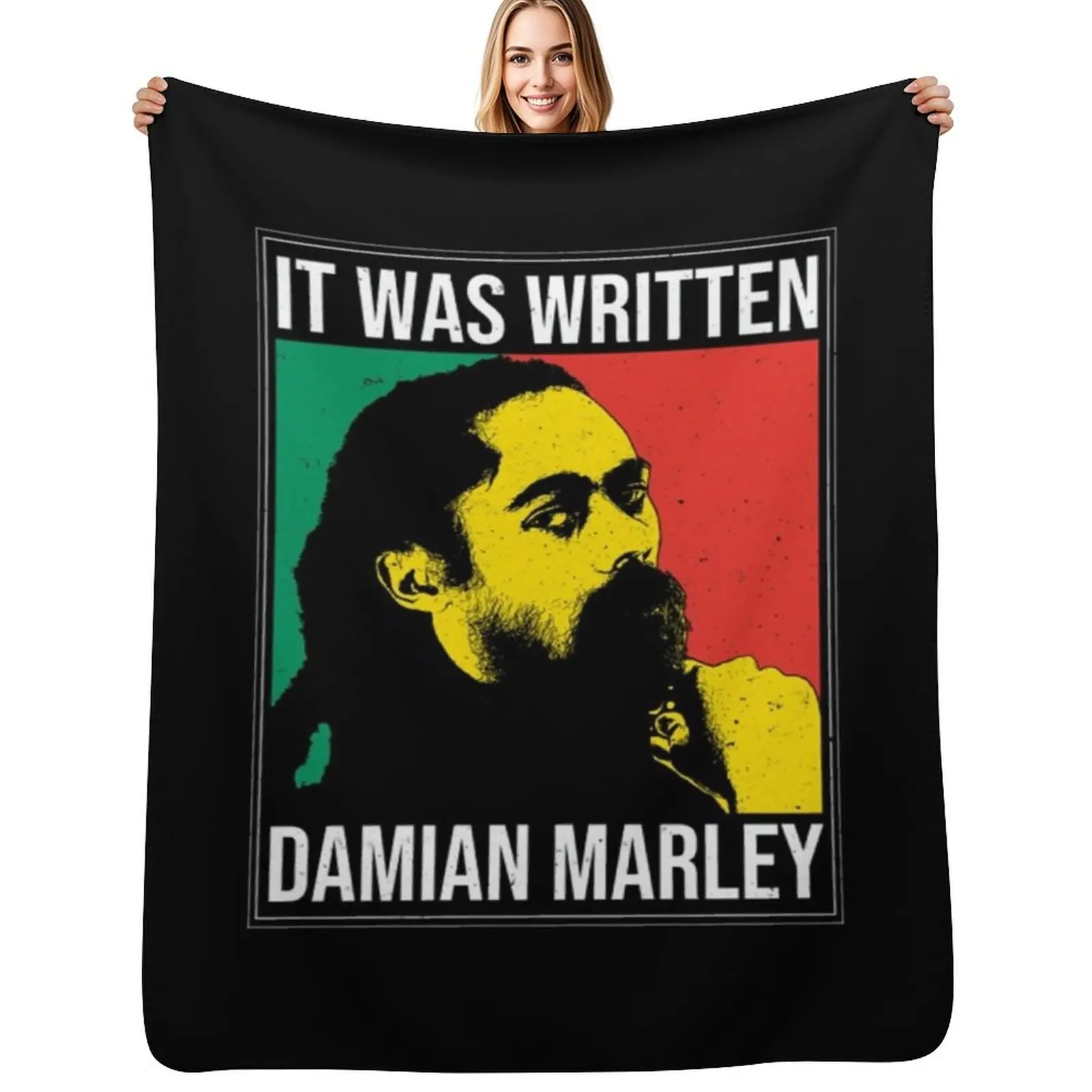 Bob Marley T-Shirt Throw Blanket Cozy Microfiber Throw Blanket for Home Bedroom
Bob Marley T-Shirt Throw Blanket Cozy Microfiber Throw Blanket for Home Bedroom