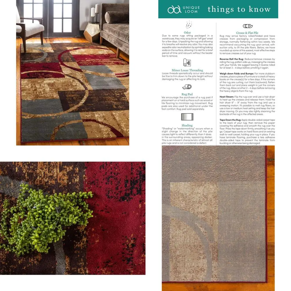 Kouillou Collection Area Rug - 4'1 x 6'1 Rectangle, Multicolor/Brown
Kouillou Collection Area Rug - 4'1 x 6'1 Rectangle, Multicolor/Brown