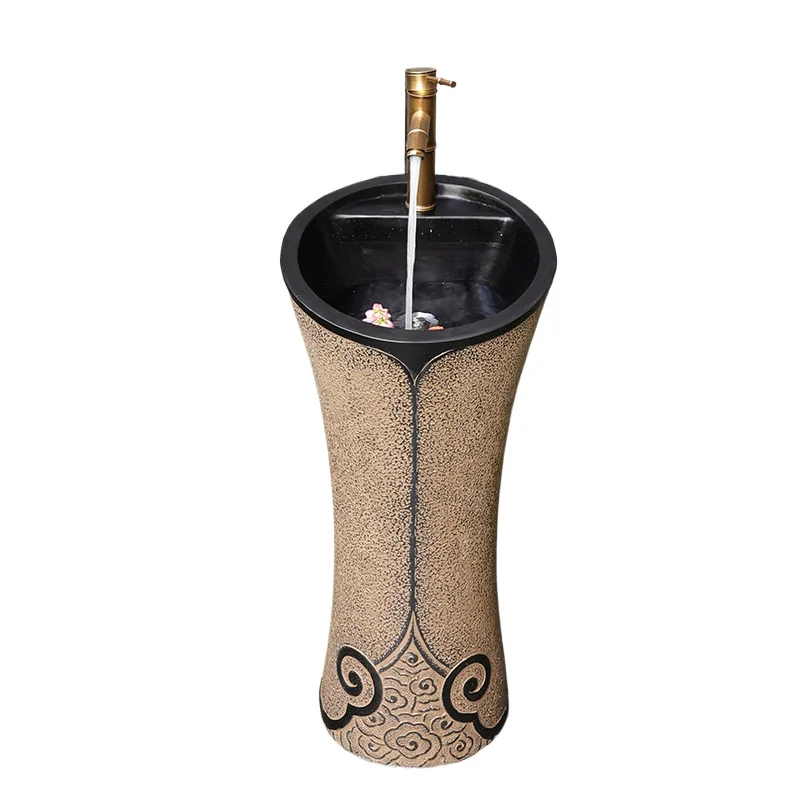 Garden column basin Outdoor wash basin Integrated floor-to-ceiling balcony wash basin
Garden column basin Outdoor wash basin Integrated floor-to-ceiling balcony wash basin