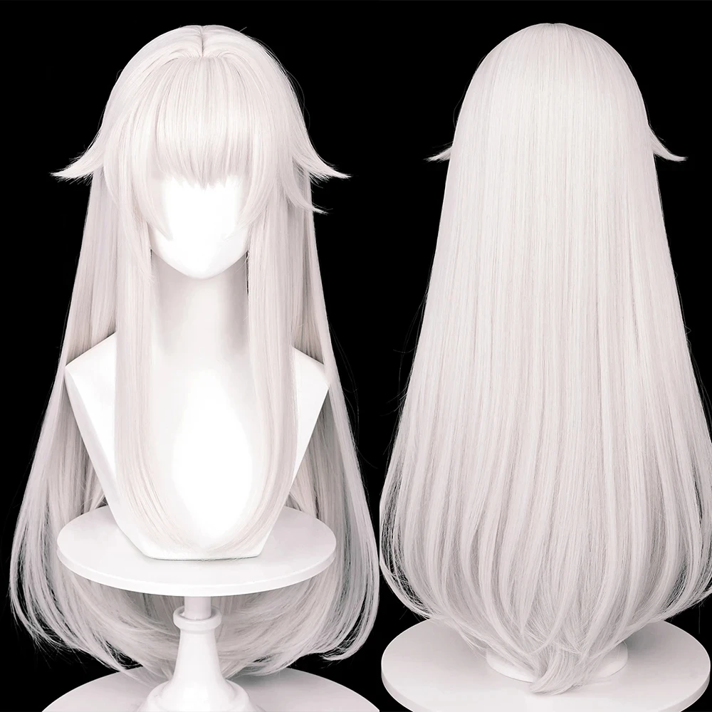 MSIWIGS Game Cosplay Wigs Synthetic Long Straight White Hair Heat Resistant Wig for Halloween Party
MSIWIGS Game Cosplay Wigs Synthetic Long Straight White Hair Heat Resistant Wig for Halloween Party