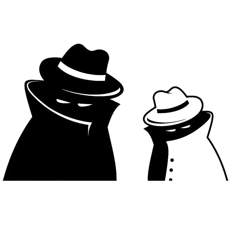 Car Sticker Spy Agent High Quality PVC Car Decoration Accessory Sticker Creative Waterproof Sunscreen Black/white,18cm*11cm
Car Sticker Spy Agent High Quality PVC Car Decoration Accessory Sticker Creative Waterproof Sunscreen Black/white,18cm*11cm