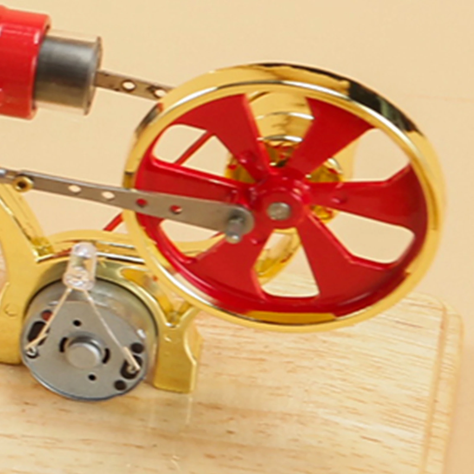 Mini Hot Stirling Engine Motor Model Colorful LED Electricity Power Generator Educational Science Kit for Kids Children
Mini Hot Stirling Engine Motor Model Colorful LED Electricity Power Generator Educational Science Kit for Kids Children
