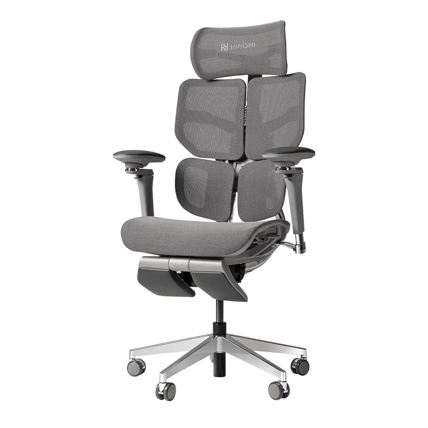 Ergonomic Office Chair Mesh Adjustable Lumbar Support Reclining Swivel Retractable Legrest Headrest Home Office Gray, Customized
Ergonomic Office Chair Mesh Adjustable Lumbar Support Reclining Swivel Retractable Legrest Headrest Home Office Gray, Customized