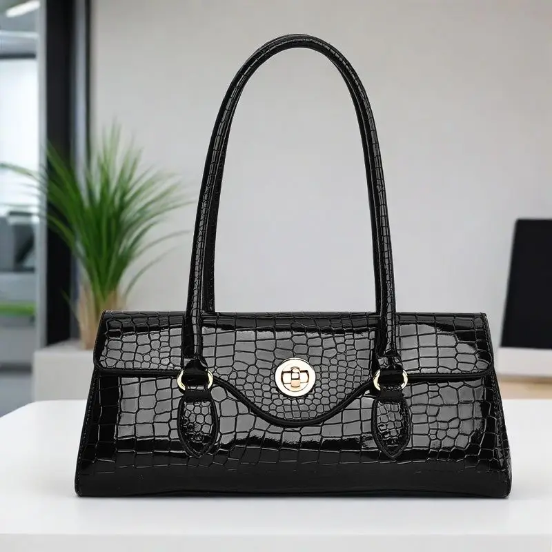 New Handbags Women's Bag Women Fashion Original Foreign Trade Exquisite Crocodile Handbag Large Capacity Shoulder Messenger Bag
New Handbags Women's Bag Women Fashion Original Foreign Trade Exquisite Crocodile Handbag Large Capacity Shoulder Messenger Bag