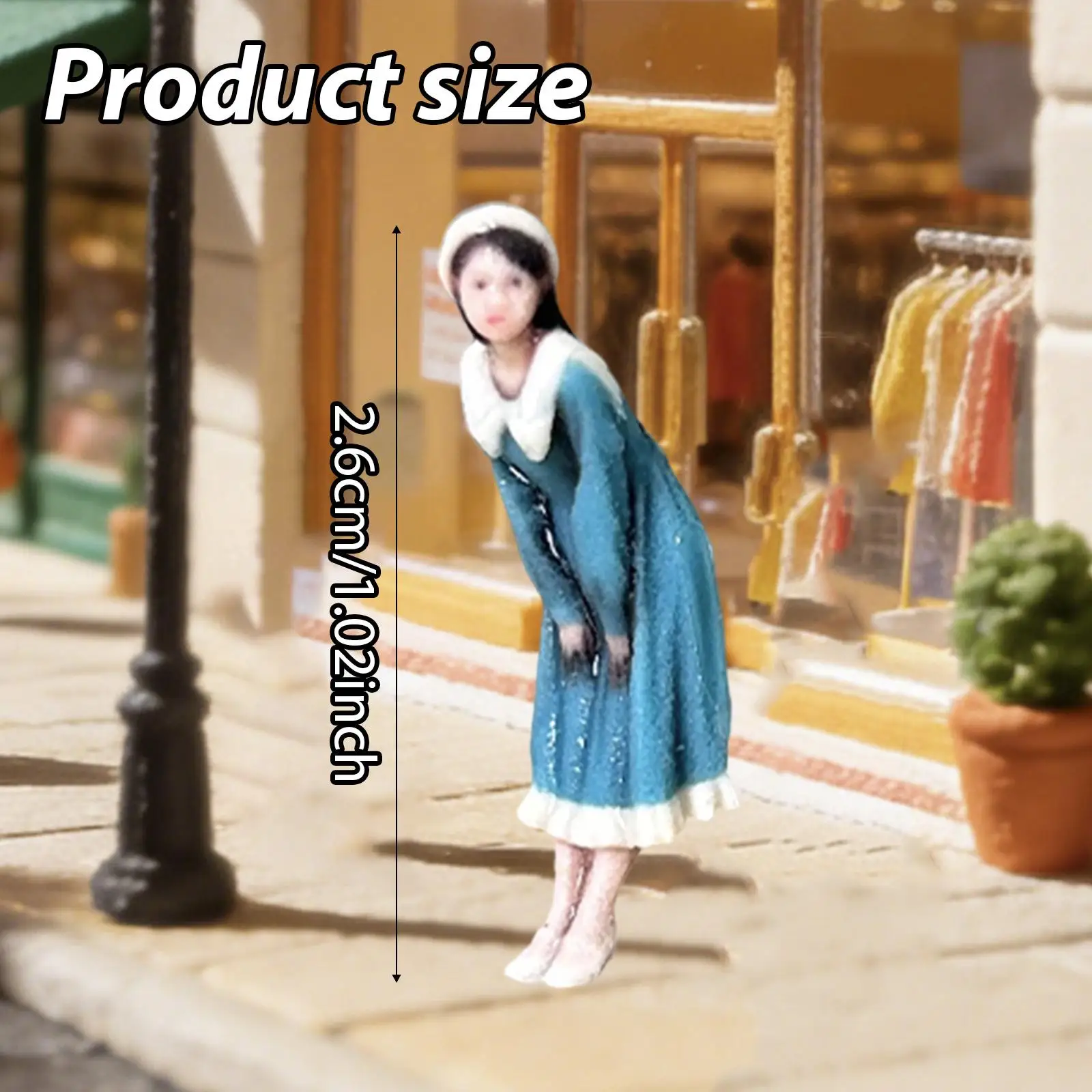 1 64 Scale Painted Miniature Girl People Figure Resin Diecast Scene Prop for Mini Doll Room Decoration
1 64 Scale Painted Miniature Girl People Figure Resin Diecast Scene Prop for Mini Doll Room Decoration