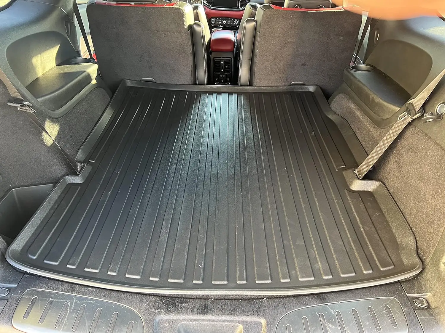 All-season Black Cargo Liner for Car Trunk, 100% Protection, 3D Shaped Laser Measured, Custom Fit
All-season Black Cargo Liner for Car Trunk, 100% Protection, 3D Shaped Laser Measured, Custom Fit