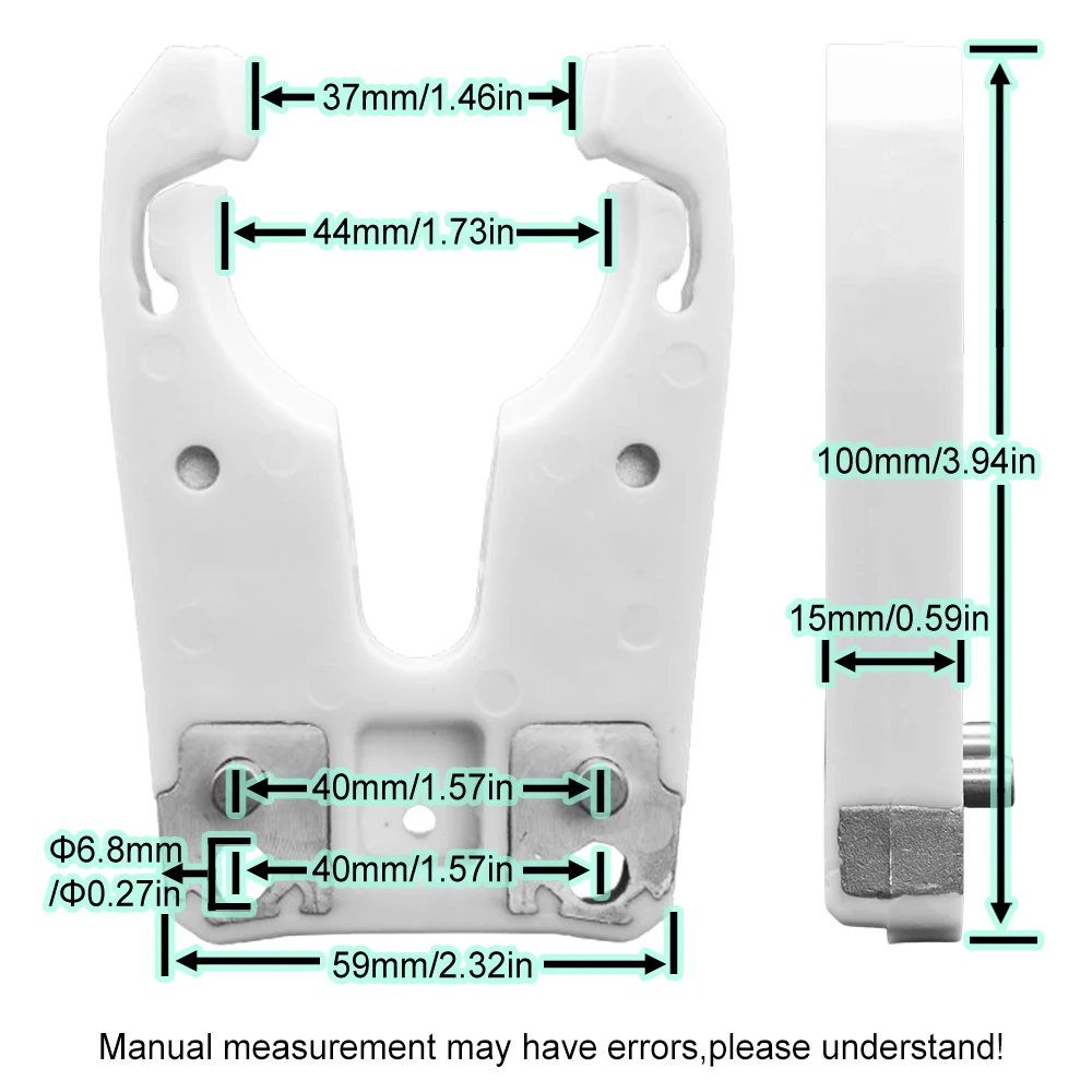 ISO30 Tool Holder Clamp for CNC Router CNC Milling Machine ABS+Iron Flame Proof ISO30 Tool Holder Claw Auto Tool Changer
ISO30 Tool Holder Clamp for CNC Router CNC Milling Machine ABS+Iron Flame Proof ISO30 Tool Holder Claw Auto Tool Changer