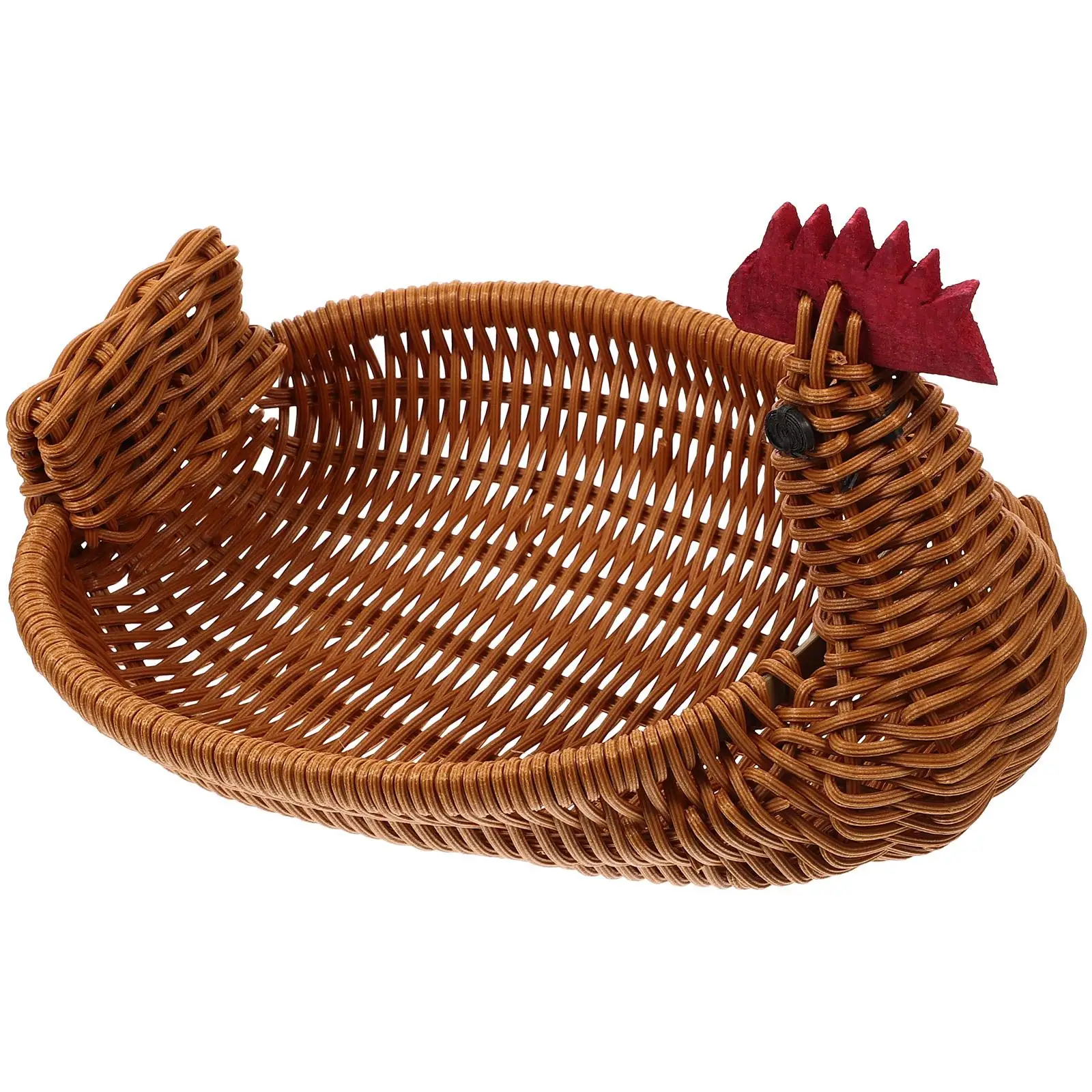 Storage Basket Fruit Rattan Baskets Vegetables Brown PP Wicker Kitchen Decorative Home ganization Snack Holder
Storage Basket Fruit Rattan Baskets Vegetables Brown PP Wicker Kitchen Decorative Home ganization Snack Holder