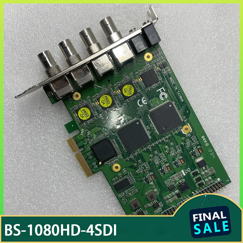Four-channel high-definition recording capture card BS-1080HD-4SDI
Four-channel high-definition recording capture card BS-1080HD-4SDI