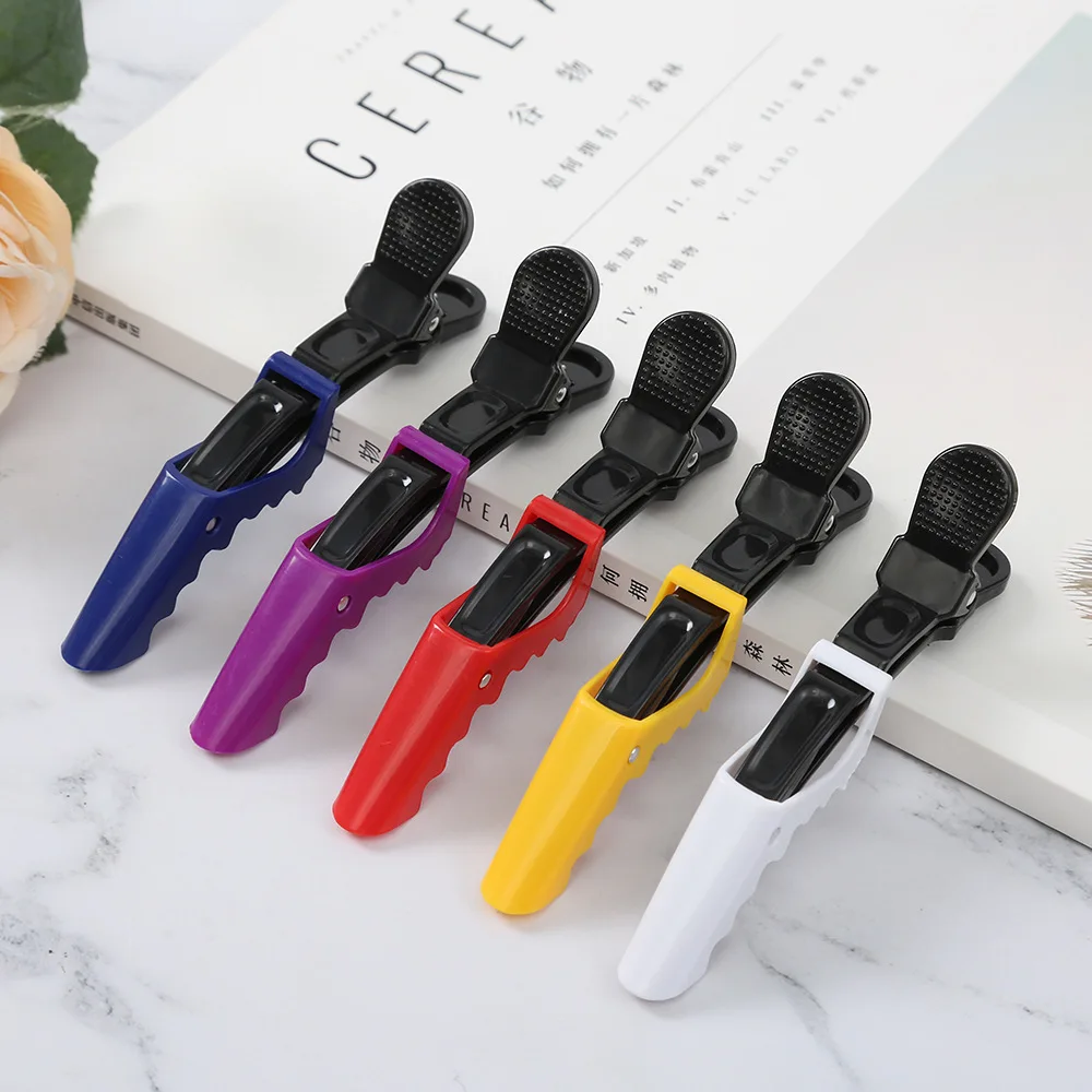 Hairdressing Alligator Clip Hair Salon Perm Hair Dye Plastic Hairpin Wig Clip Haircut Partition Styling Clip Supplies
Hairdressing Alligator Clip Hair Salon Perm Hair Dye Plastic Hairpin Wig Clip Haircut Partition Styling Clip Supplies