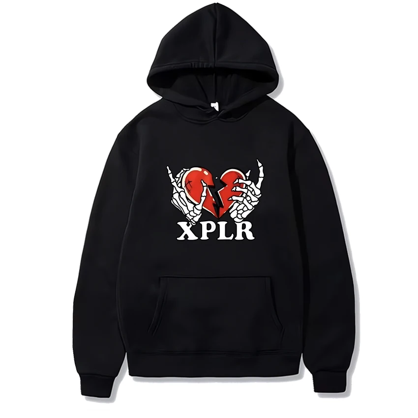 Spring and Autumn XPLR Heartbreak Printed Hoodies Men Women Sam and Colby Vintage Streetwear Unisex Fleece Long Sleeve Pullovers
Spring and Autumn XPLR Heartbreak Printed Hoodies Men Women Sam and Colby Vintage Streetwear Unisex Fleece Long Sleeve Pullovers