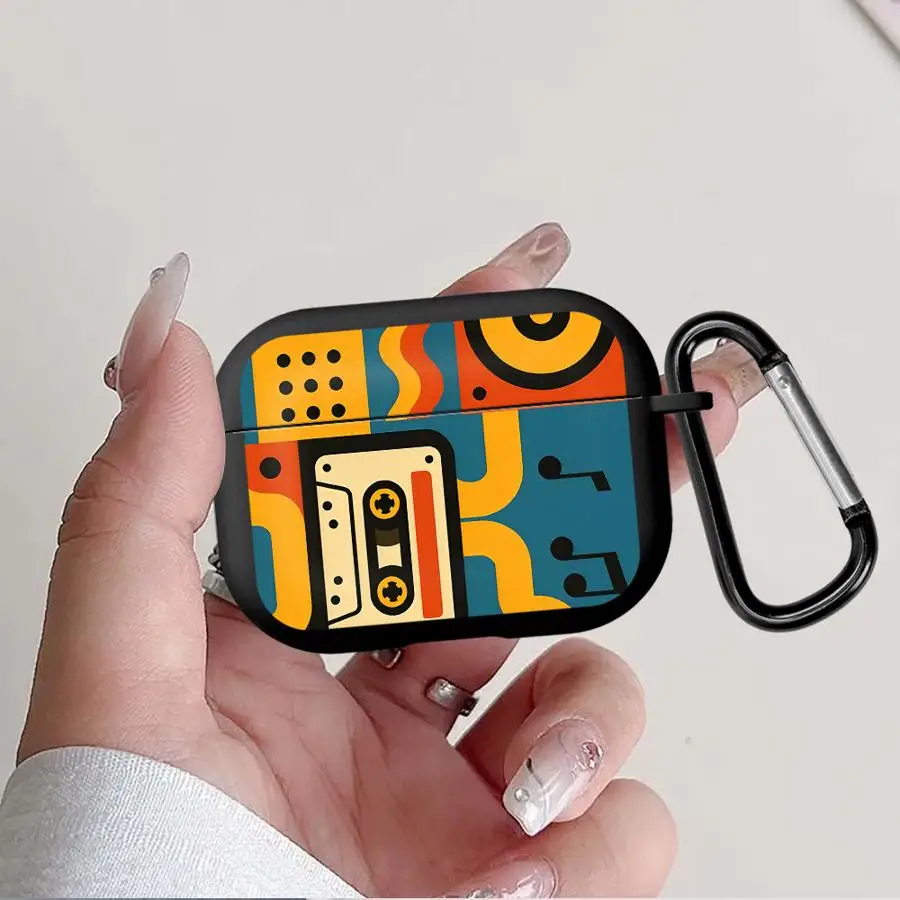 Trendy Retro Music Pattern Case For Airpods Pro 2 Pro3 1 4 3 Pro2 Earphone Cases Cover
Trendy Retro Music Pattern Case For Airpods Pro 2 Pro3 1 4 3 Pro2 Earphone Cases Cover