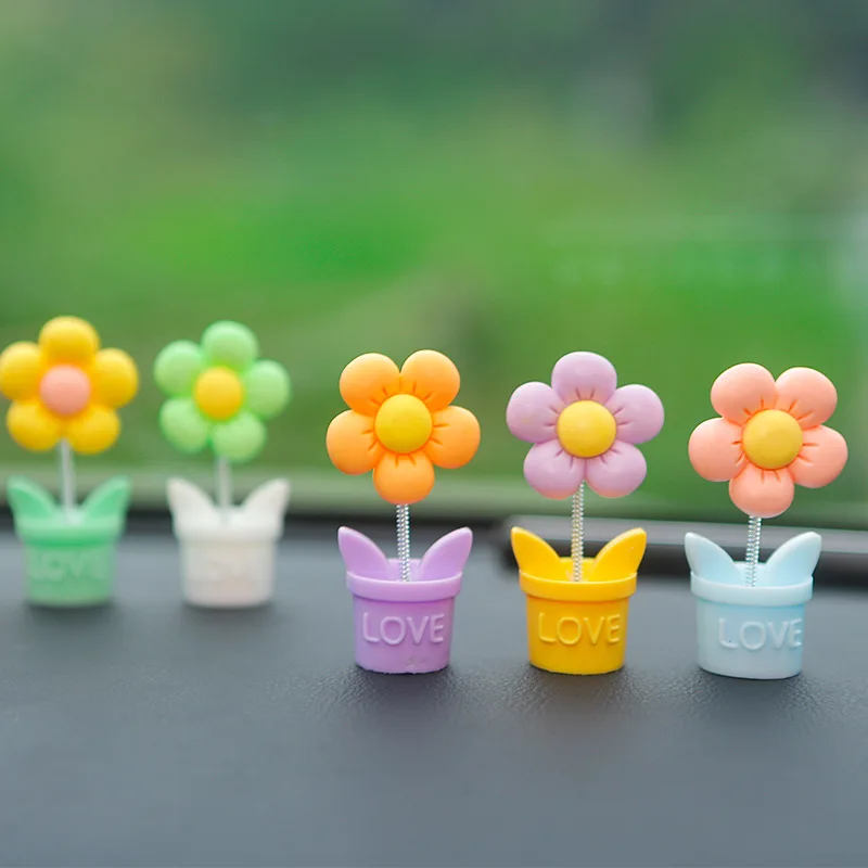 Car ornament, car shaking flower, console decoration, creative flower, cute mini internet celebrity, new small flower
Car ornament, car shaking flower, console decoration, creative flower, cute mini internet celebrity, new small flower