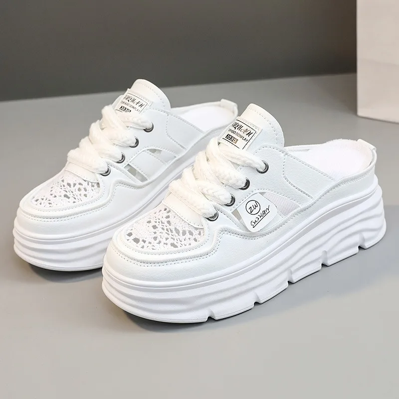 Breathable Women's Shoes 2026 Summer Women Sandals Hollow Thick Bottom Large Size 42 Leather Casual Shoes Fashion Women Slippers
Breathable Women's Shoes 2026 Summer Women Sandals Hollow Thick Bottom Large Size 42 Leather Casual Shoes Fashion Women Slippers