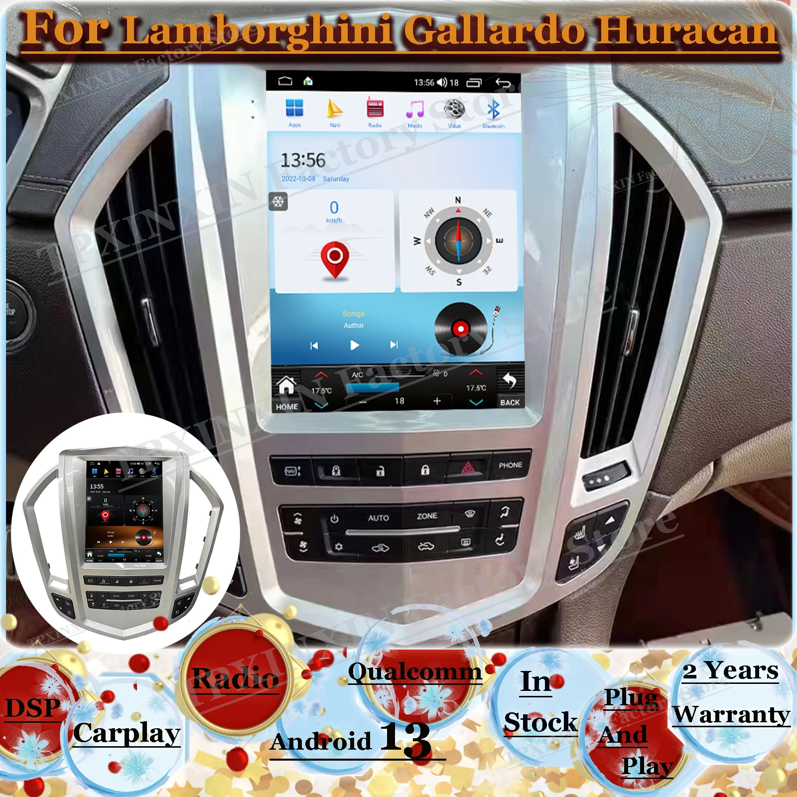 Автомобильная мультимедийная система 9.7 Carplay для Cadillac SRX 2008-2012 с GPS-навигацией и поддержкой Android Auto
Автомобильная мультимедийная система 9.7 Carplay для Cadillac SRX 2008-2012 с GPS-навигацией и поддержкой Android Auto