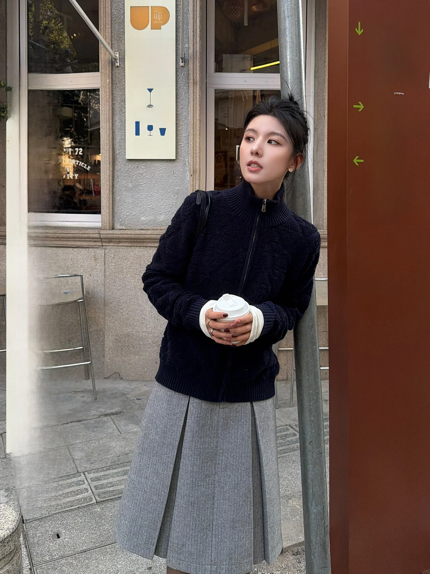 Blue Gradient Fleece Zipper Knitted Open Cardigan Women's Winter Thickened Regular Fit Long Sleeve Color Daily Wear
Blue Gradient Fleece Zipper Knitted Open Cardigan Women's Winter Thickened Regular Fit Long Sleeve Color Daily Wear