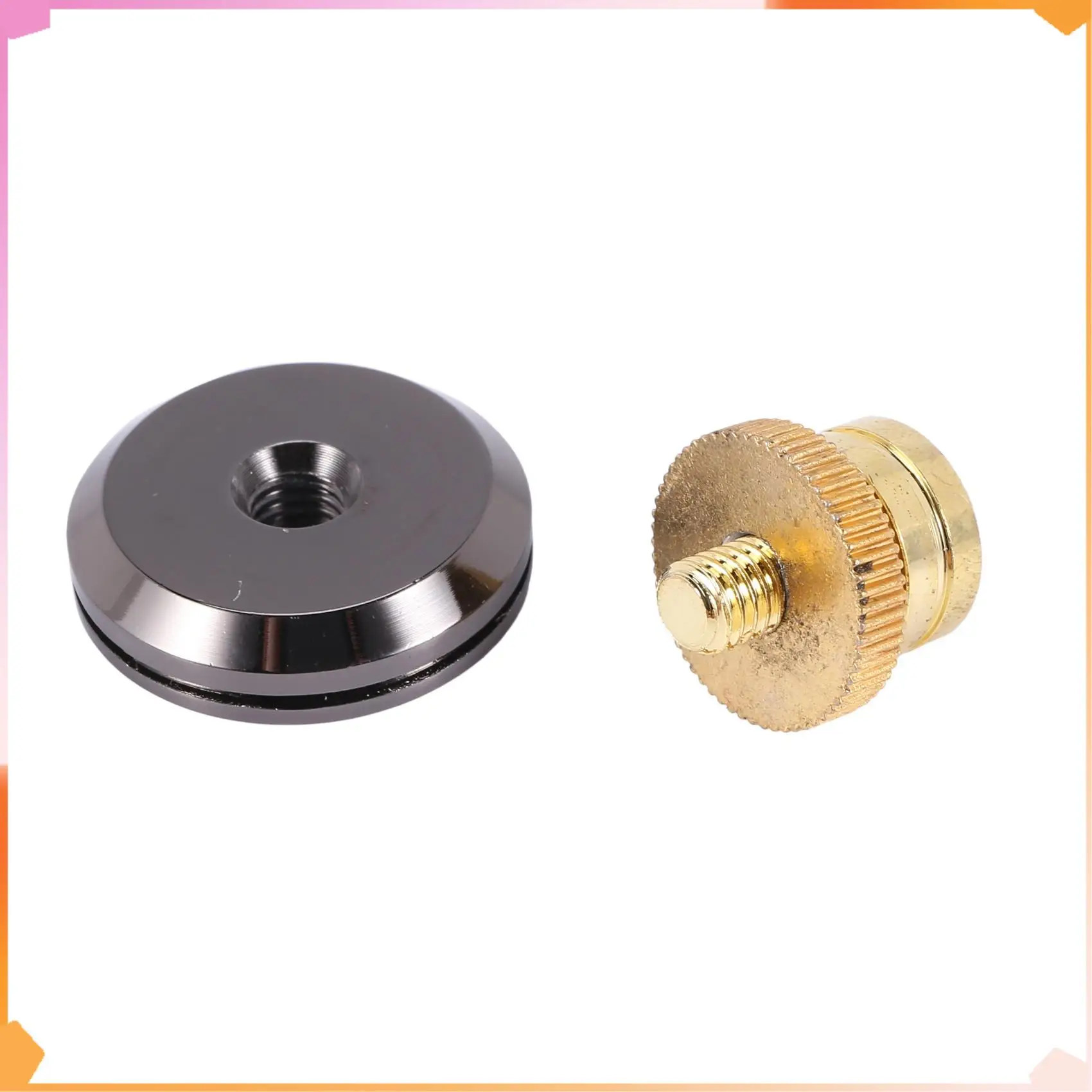 B94A 16 Set Golden-Plated Speaker Spikes, Speaker Stands CD Audio Subwoofer Amplifier Turntable Isolation Feet
B94A 16 Set Golden-Plated Speaker Spikes, Speaker Stands CD Audio Subwoofer Amplifier Turntable Isolation Feet