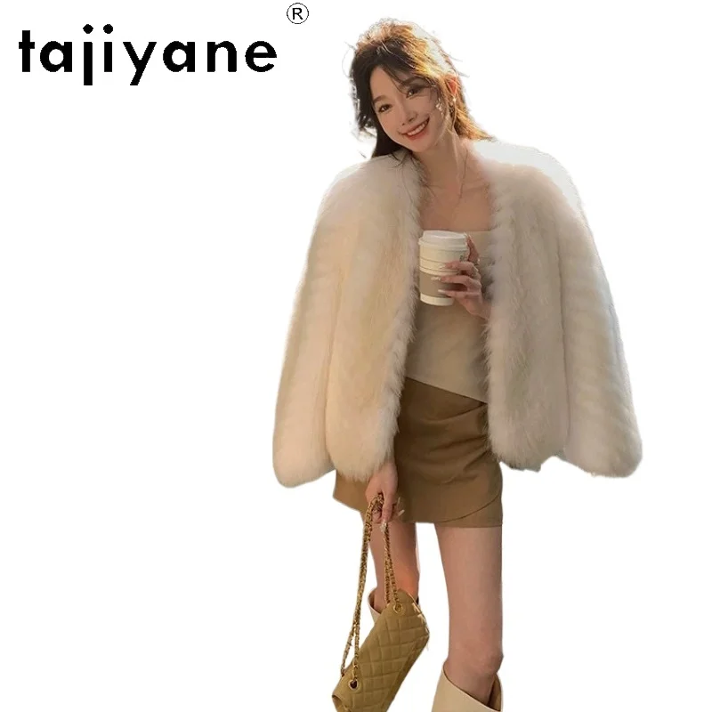 TAJIYANE Natural Fox Fur Jacket Women Premium Winter Mid-Length Fur Coats 60cm Luxury Real Fur Coat Woman Clothing 2026 jaqueta
TAJIYANE Natural Fox Fur Jacket Women Premium Winter Mid-Length Fur Coats 60cm Luxury Real Fur Coat Woman Clothing 2026 jaqueta