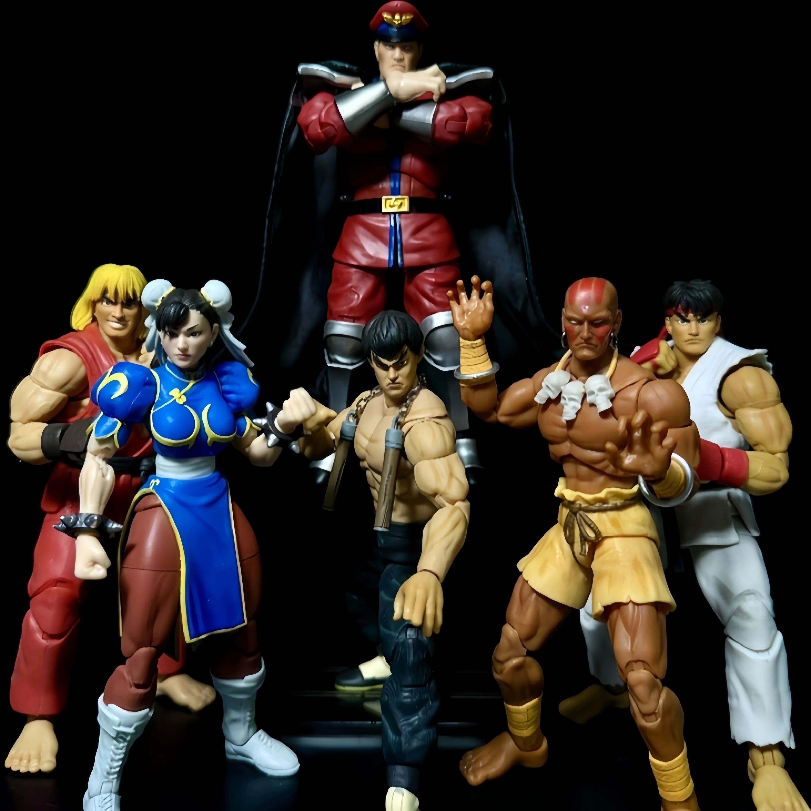 Jada Street Fighter Ii The Final Challengers 1/12 Scale Articulated Action Figures Akuma M. Bison Edmond Honda Collectible Model
Jada Street Fighter Ii The Final Challengers 1/12 Scale Articulated Action Figures Akuma M. Bison Edmond Honda Collectible Model