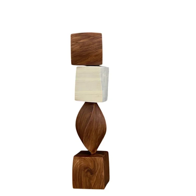 Modern style geometric abstract art sculpture decorative art corner ornament decoration
Modern style geometric abstract art sculpture decorative art corner ornament decoration