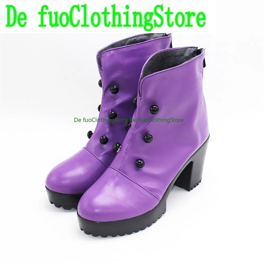 Defuo FGO Fategrand фиолетовые туфли Обувь для косплея Сапоги Магазин обуви в стиле аниме на Хэллоуин
Defuo FGO Fategrand фиолетовые туфли Обувь для косплея Сапоги Магазин обуви в стиле аниме на Хэллоуин