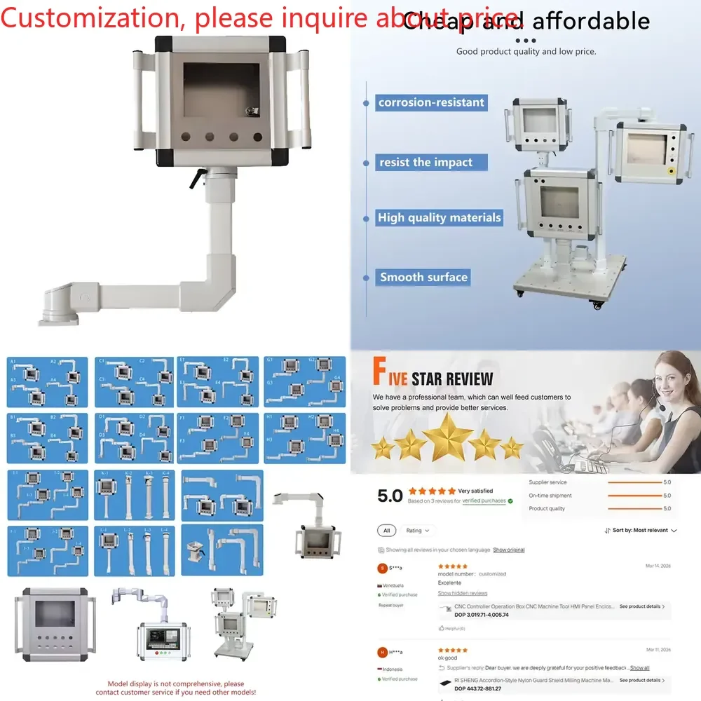 Customizable Size CNC Machine Tool HMI Cantilever Support System Control Panel Steel and Aluminum Alloy Control Box
Customizable Size CNC Machine Tool HMI Cantilever Support System Control Panel Steel and Aluminum Alloy Control Box