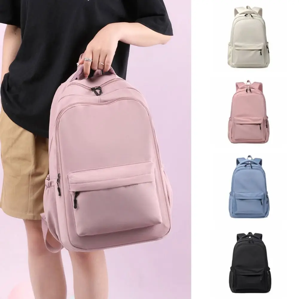 Сплошной цвет, нейлоновый рюкзак в консервативном стиле, большая вместительная школьная сумка для студентов, сумка в корейском стиле, подростковая сумка на плечо, дорожная
Сплошной цвет, нейлоновый рюкзак в консервативном стиле, большая вместительная школьная сумка для студентов, сумка в корейском стиле, подростковая сумка на плечо, дорожная