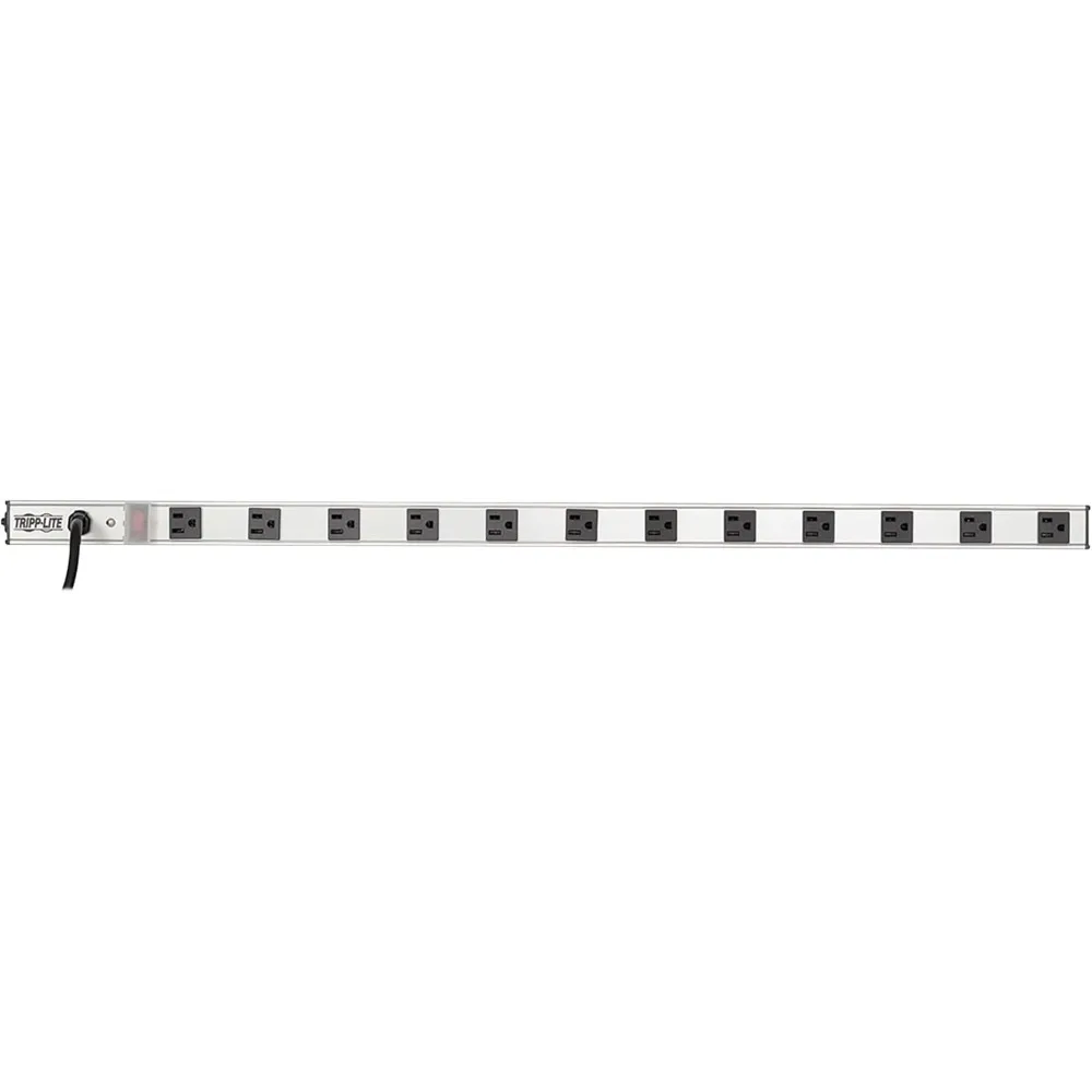 12 Outlet Bench & Cabinet Power Strip, 36 in. Length, 15ft Cord with 5-15P Plug (PS3612),Black
12 Outlet Bench & Cabinet Power Strip, 36 in. Length, 15ft Cord with 5-15P Plug (PS3612),Black