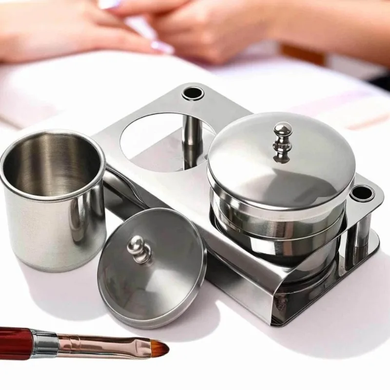 1set Nail Brush Cleaner Cup Wash Pen Brush Cup Nail Drill Bits Container Stainless Steel Manicure Storage Tools
1set Nail Brush Cleaner Cup Wash Pen Brush Cup Nail Drill Bits Container Stainless Steel Manicure Storage Tools