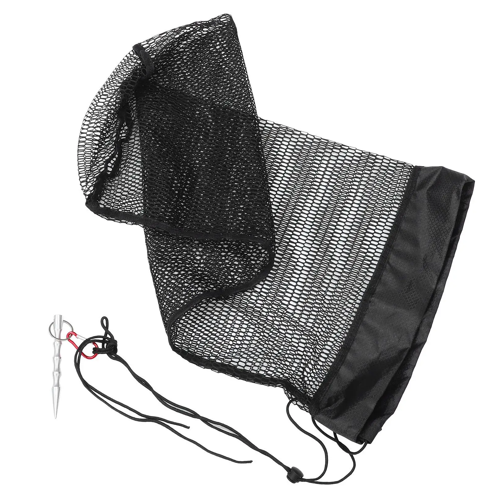 Fishing Net 40cmx80cm Black Mouth Mesh Durable Professional Catching Basket Trap Portable Outdoor Ground Nail Lightweight
Fishing Net 40cmx80cm Black Mouth Mesh Durable Professional Catching Basket Trap Portable Outdoor Ground Nail Lightweight