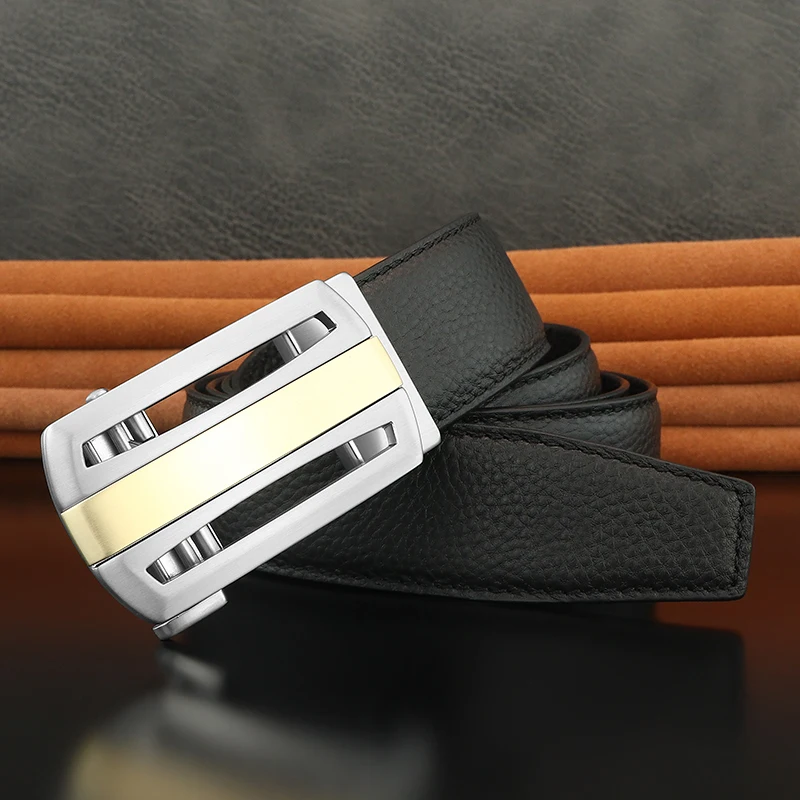 Automatic Buckle designer belts High Quality men genuine leather fashion luxury famous brand younht casual ceinture homme
Automatic Buckle designer belts High Quality men genuine leather fashion luxury famous brand younht casual ceinture homme