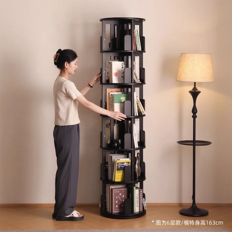 Rotating Modern Bookcases Minimalist Solid Wood Standing Trendy Bookcases Lazy Vintage Sedie Sala Da Pranzo Home Furniture
Rotating Modern Bookcases Minimalist Solid Wood Standing Trendy Bookcases Lazy Vintage Sedie Sala Da Pranzo Home Furniture