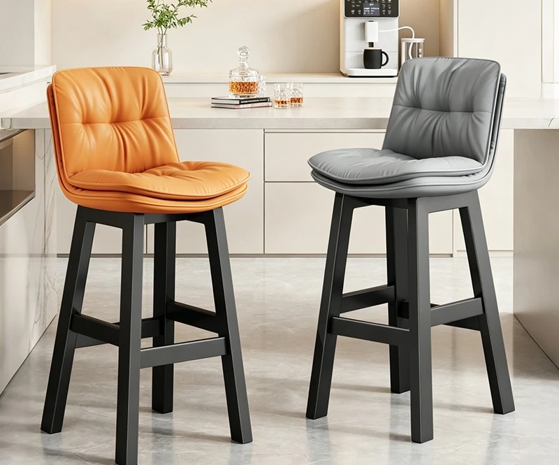 Nordic Luxury Solid Wood Bar Chair High Stool with Home Backrest Simple Modern Design for Home Cafe Living Room
Nordic Luxury Solid Wood Bar Chair High Stool with Home Backrest Simple Modern Design for Home Cafe Living Room