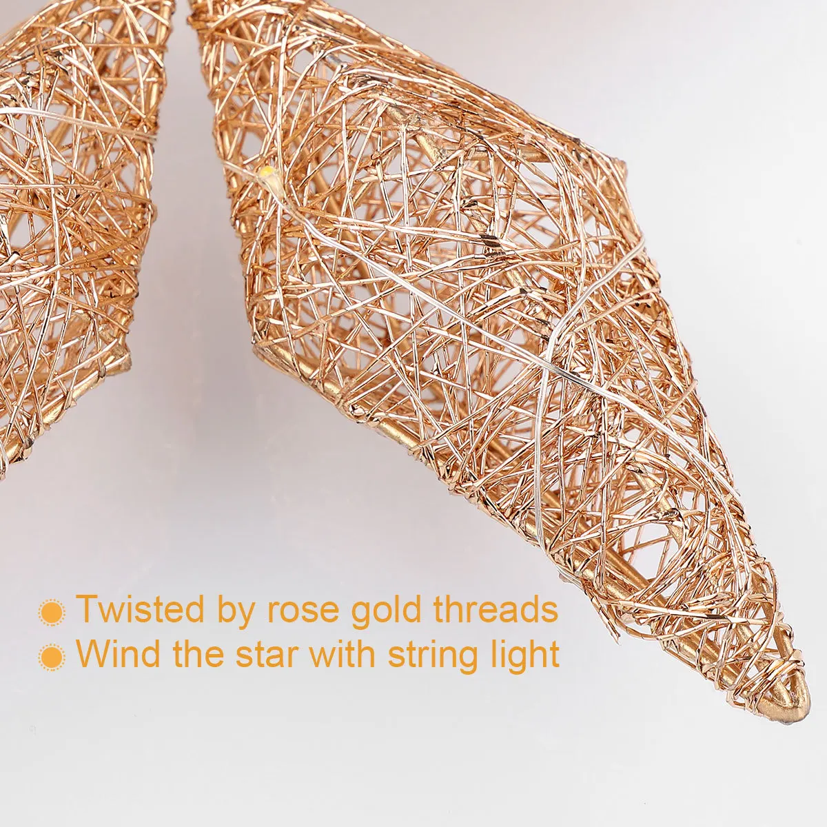 Five-star Tree Top Lighting Holiday Decorations Sparkly Topper Cheistmas Ornaments Lightweight Metal for
Five-star Tree Top Lighting Holiday Decorations Sparkly Topper Cheistmas Ornaments Lightweight Metal for