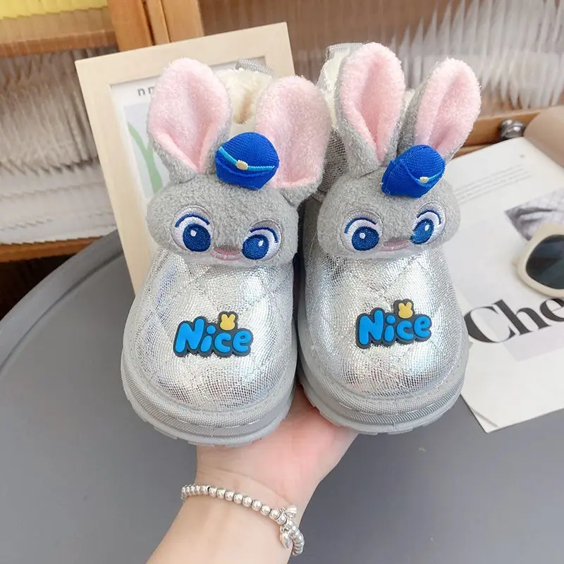 New Children's Snow Boots Winter Cartoon Police Rabbit Warm Boots Cute and Stylish Short Boots Treasure Velvet Children's Boots
New Children's Snow Boots Winter Cartoon Police Rabbit Warm Boots Cute and Stylish Short Boots Treasure Velvet Children's Boots