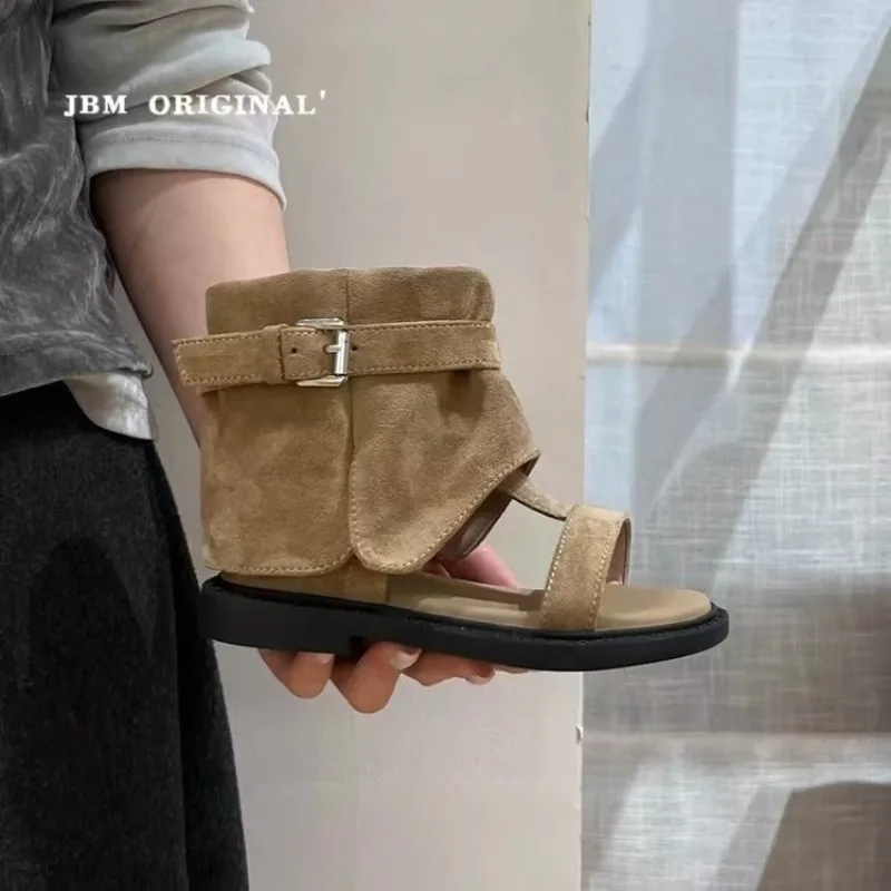 Mumoresip Kids Casual Shoes Open Toes Chic Girls High Top Sandals Side Zipper Soft Sole 2026 Summer New Children Sandals Fashion
Mumoresip Kids Casual Shoes Open Toes Chic Girls High Top Sandals Side Zipper Soft Sole 2026 Summer New Children Sandals Fashion
