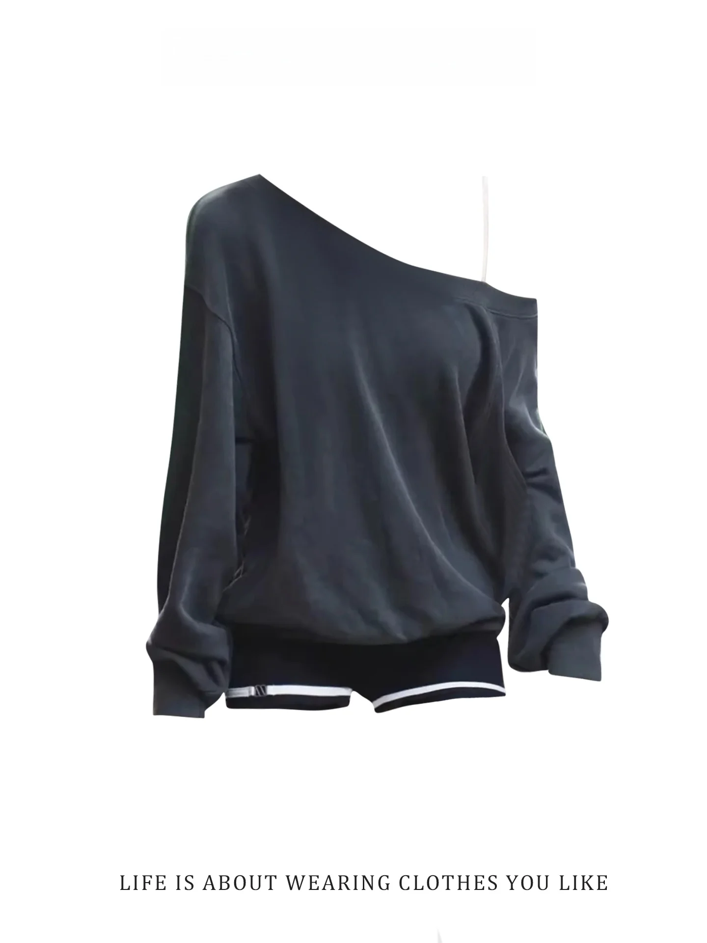 Gaositong Zhao Lu Si Long Sve комплект с капюшоном и комбинезоном для женщин, ранняя осень, повседневный цветной наряд, удобная уличная одежда
Gaositong Zhao Lu Si Long Sve комплект с капюшоном и комбинезоном для женщин, ранняя осень, повседневный цветной наряд, удобная уличная одежда