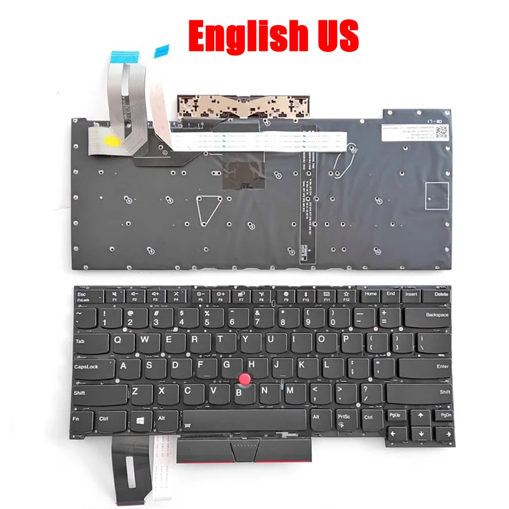 Laptop Keyboard For Lenovo For ThinkPad P1 Gen 2 X1 Extreme 2nd Gen English US With Backlight New
Laptop Keyboard For Lenovo For ThinkPad P1 Gen 2 X1 Extreme 2nd Gen English US With Backlight New