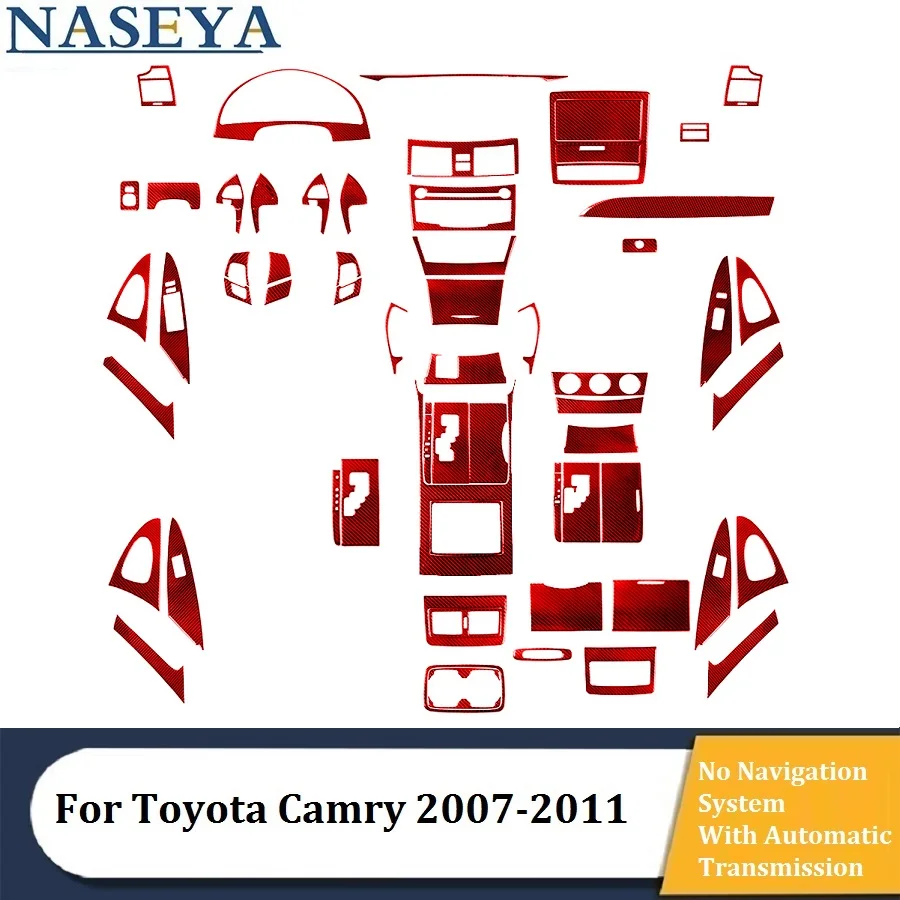 Car Styling Carbon Fiber interior Button Panel Decoration Cover Trim Sticker Frame For Toyota Camry 2007-2011 Auto Accessories
Car Styling Carbon Fiber interior Button Panel Decoration Cover Trim Sticker Frame For Toyota Camry 2007-2011 Auto Accessories