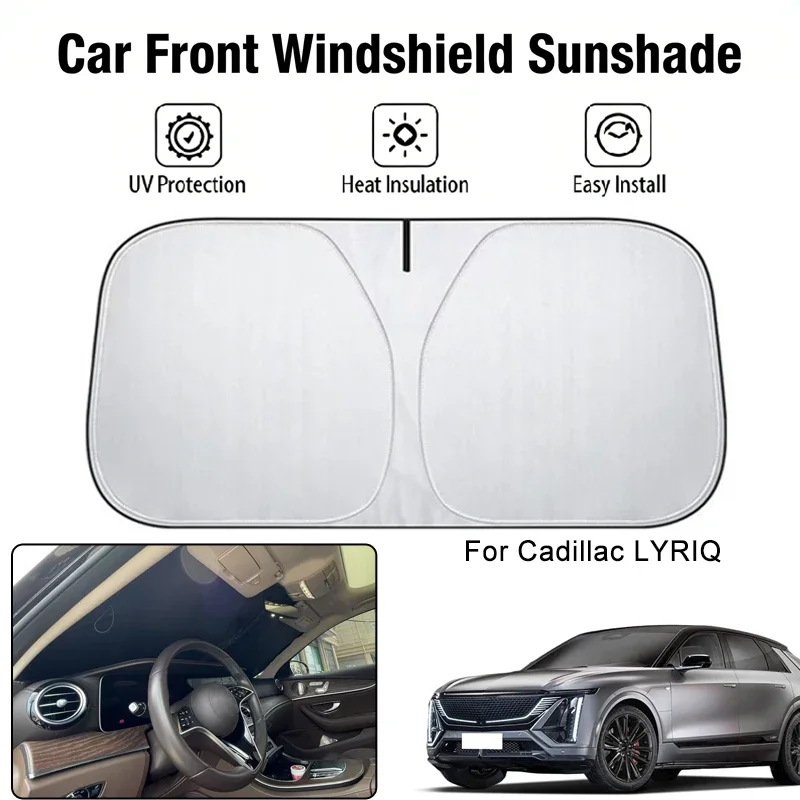 Foldable Car Windshield Sun Shade UV Block Heat Insulation For Cadillac LYRIQ Interior Protection Accessories
Foldable Car Windshield Sun Shade UV Block Heat Insulation For Cadillac LYRIQ Interior Protection Accessories