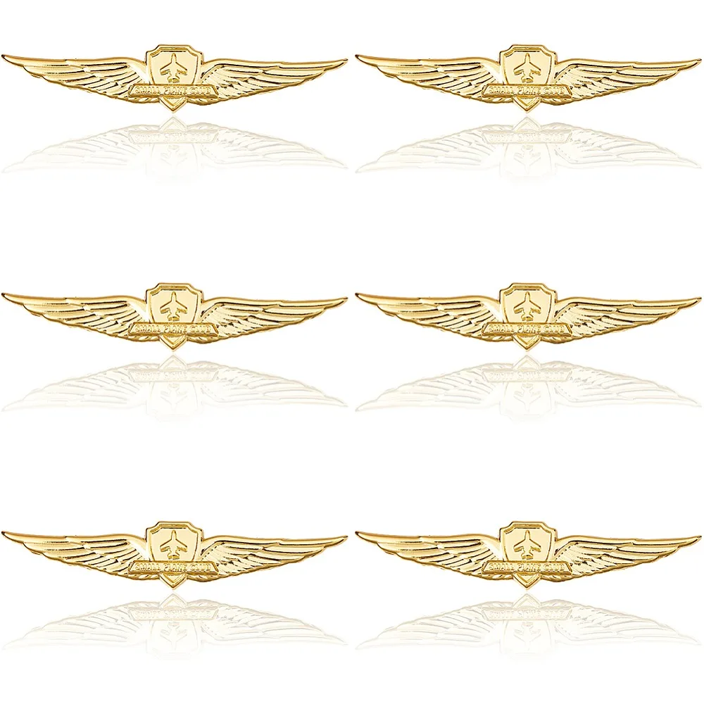 6Pcs Alloy Lapel Pin Backs for Security Wing 15x74.5mm
6Pcs Alloy Lapel Pin Backs for Security Wing 15x74.5mm