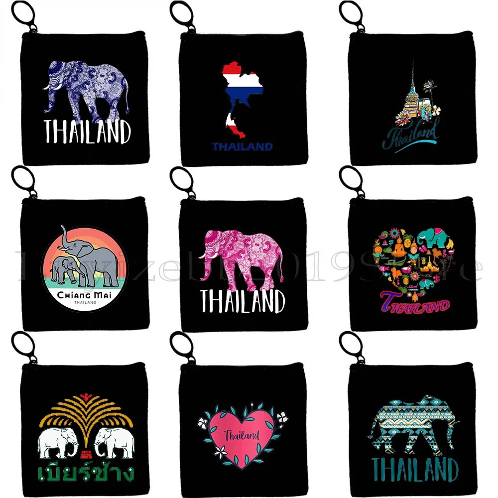 Phuket Bangkok Thailand Flag Map Pattaya Buddha Thailand Gifts Tropical Elephant Canvas Coin Purse Key Case Bag Wallet Pouch
Phuket Bangkok Thailand Flag Map Pattaya Buddha Thailand Gifts Tropical Elephant Canvas Coin Purse Key Case Bag Wallet Pouch