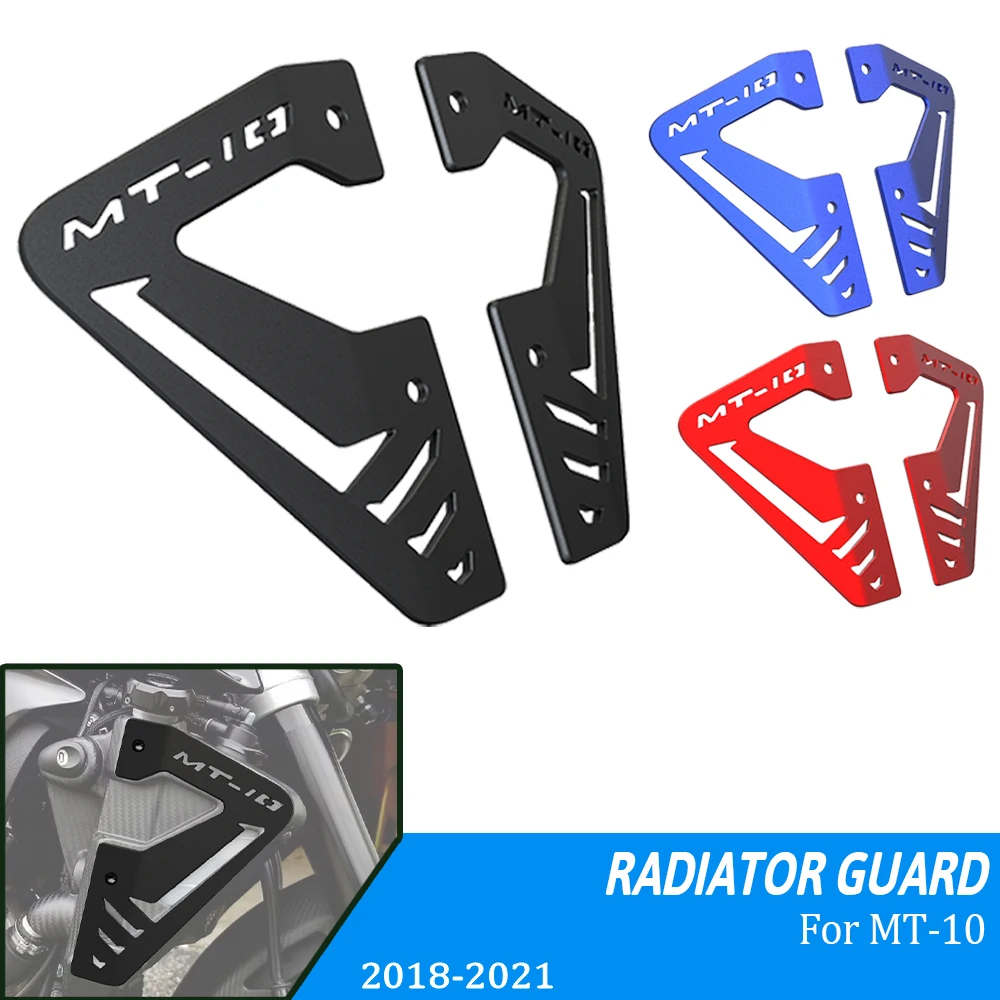Motorcycle Side Panel Radiator Grille Cover Guard Protection Protector Grill For YAMAHA FZ10 MT-10 RN45 2017-2021 2020 2019 2018