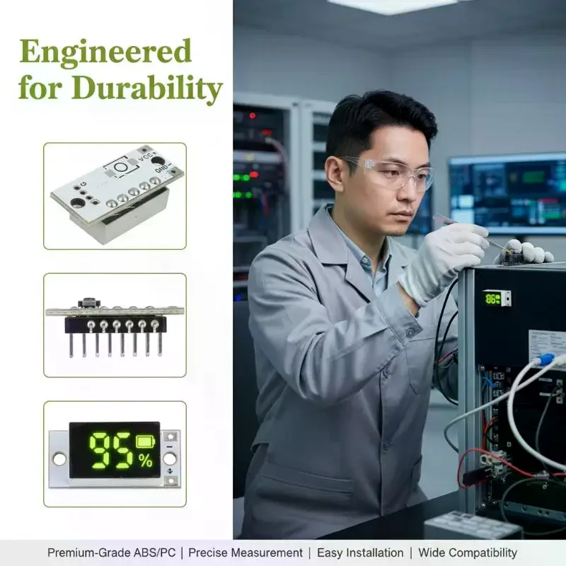 1S 2S 3S4S Lithium Battery Indicator Module Mini LED Percentage Display Battery Meter Mini Power Display Indicator
1S 2S 3S4S Lithium Battery Indicator Module Mini LED Percentage Display Battery Meter Mini Power Display Indicator