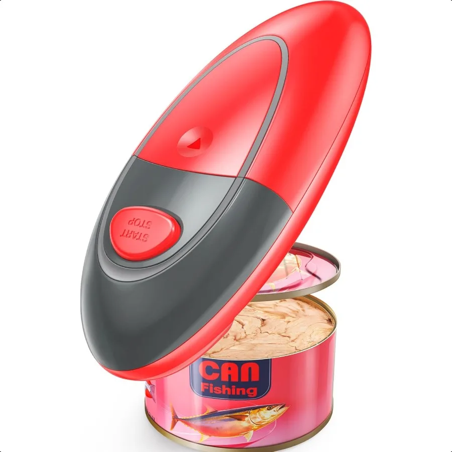 Easy Electric Can Opener One Touch Fits All Can Sizes with Safety Smooth Edge for Kitchen Hands Free Can Opener electric with B
Easy Electric Can Opener One Touch Fits All Can Sizes with Safety Smooth Edge for Kitchen Hands Free Can Opener electric with B