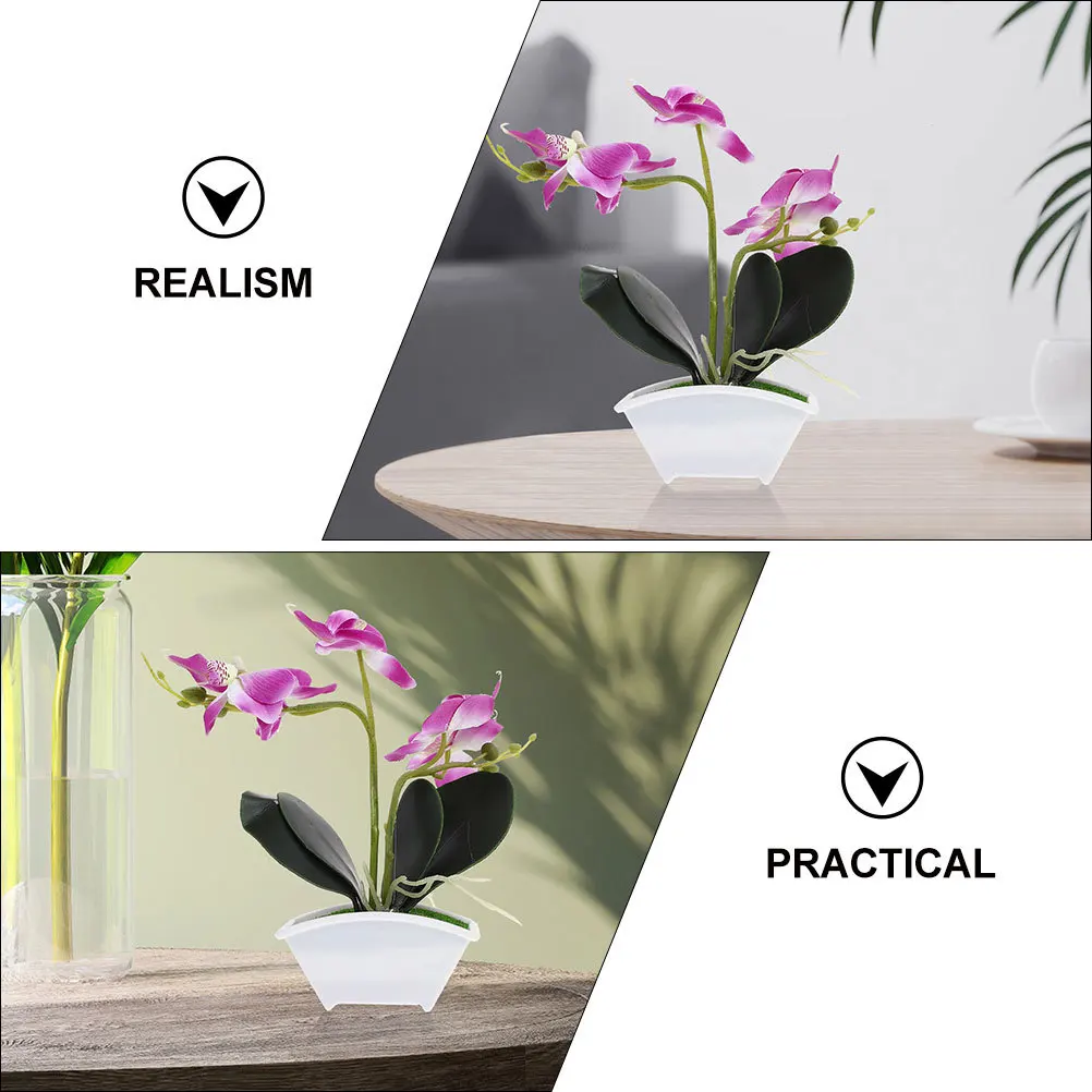 2pcs Artificial Phalaenopsis Fake Potted Flower Lifelike Simulation Plant Bonsai Decor For Home Wedding Photography Artificial
2pcs Artificial Phalaenopsis Fake Potted Flower Lifelike Simulation Plant Bonsai Decor For Home Wedding Photography Artificial
