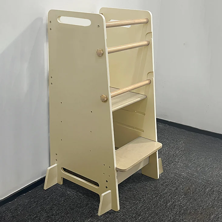 Modern Design Montessori Wooden Learning Tower Preschool Furniture Set Kids Standing Stool
Modern Design Montessori Wooden Learning Tower Preschool Furniture Set Kids Standing Stool