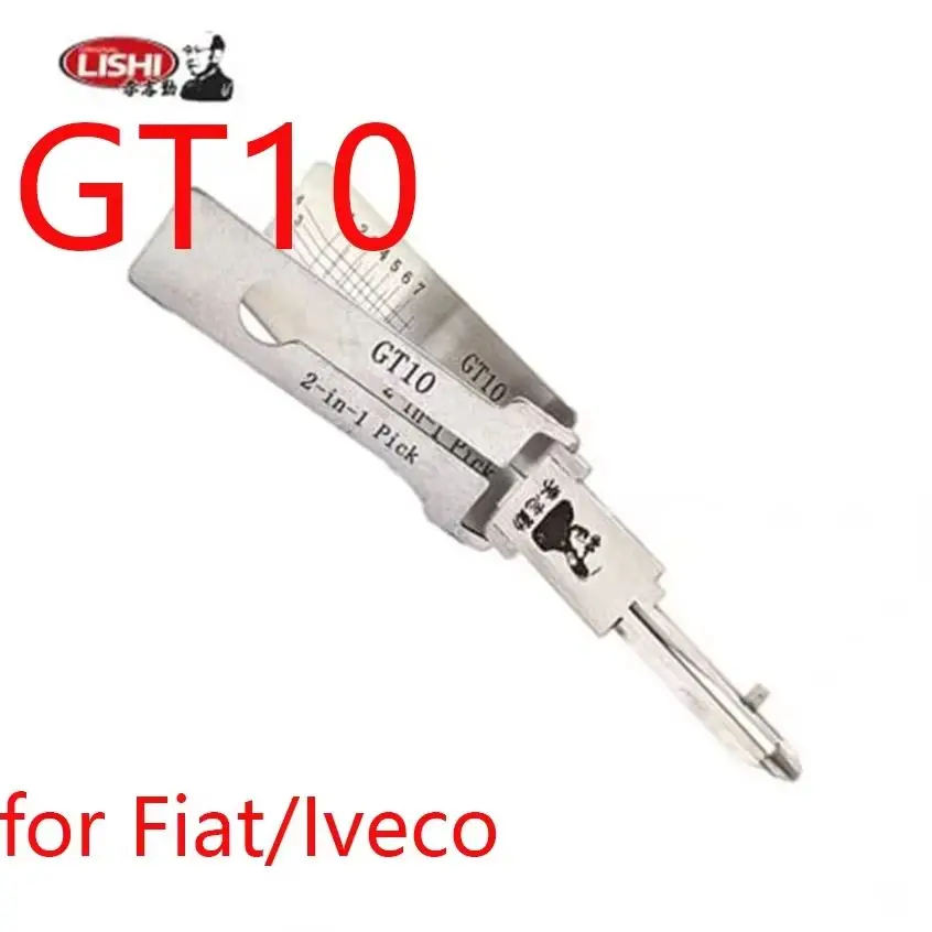 2026 Lishi 2-in-1 Pick/Decoder Tool for Fiat/Iveco Trucks NE57/GT10 7-Cut Locksmith Professional Automotive Entry Device
2026 Lishi 2-in-1 Pick/Decoder Tool for Fiat/Iveco Trucks NE57/GT10 7-Cut Locksmith Professional Automotive Entry Device