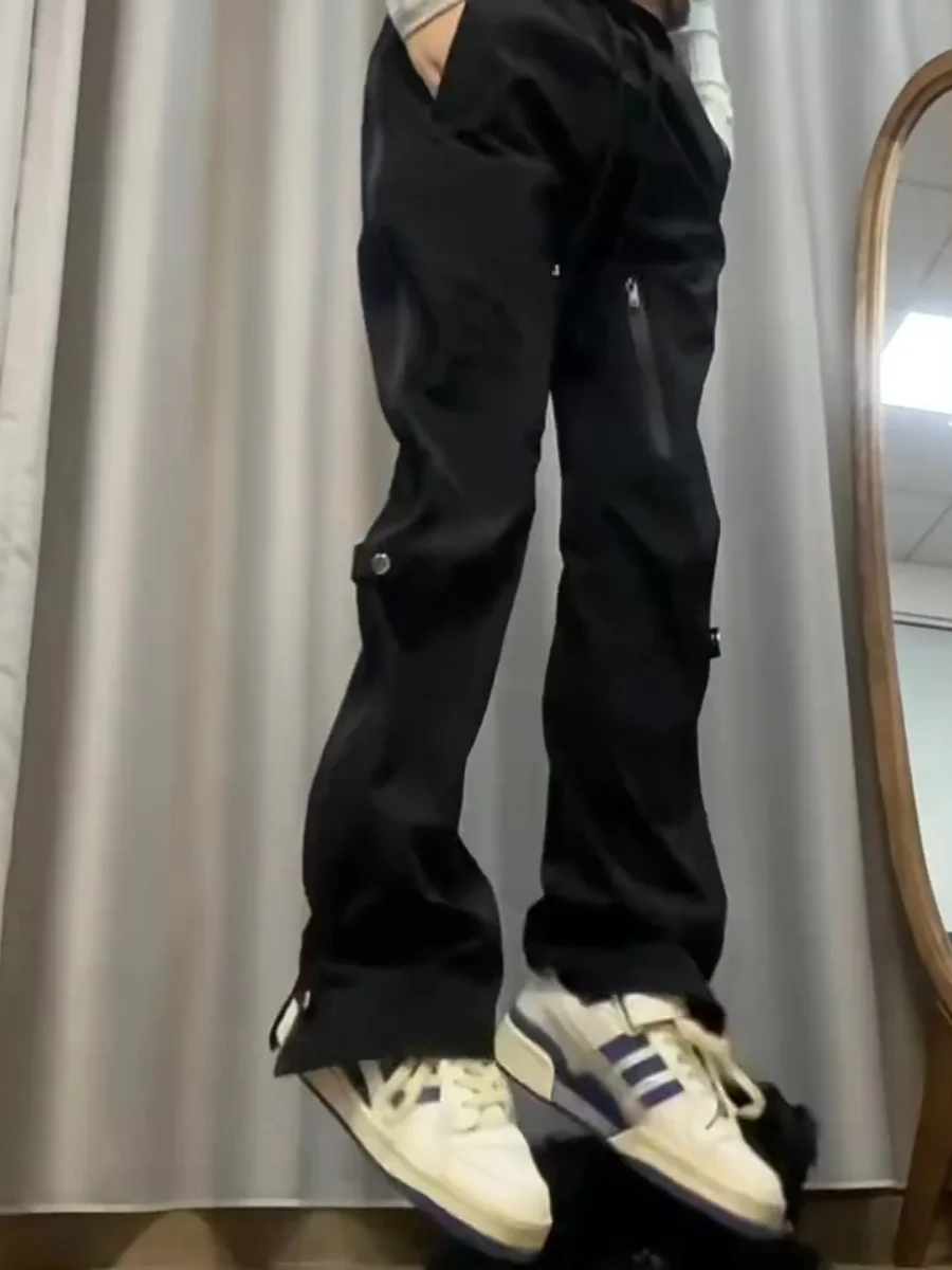 Women's Summer New Sle Bla Thin Hiking Trousers Loose Straight Leg Waterproof Workwear Pants Faion Urban Casual Faion
Women's Summer New Sle Bla Thin Hiking Trousers Loose Straight Leg Waterproof Workwear Pants Faion Urban Casual Faion