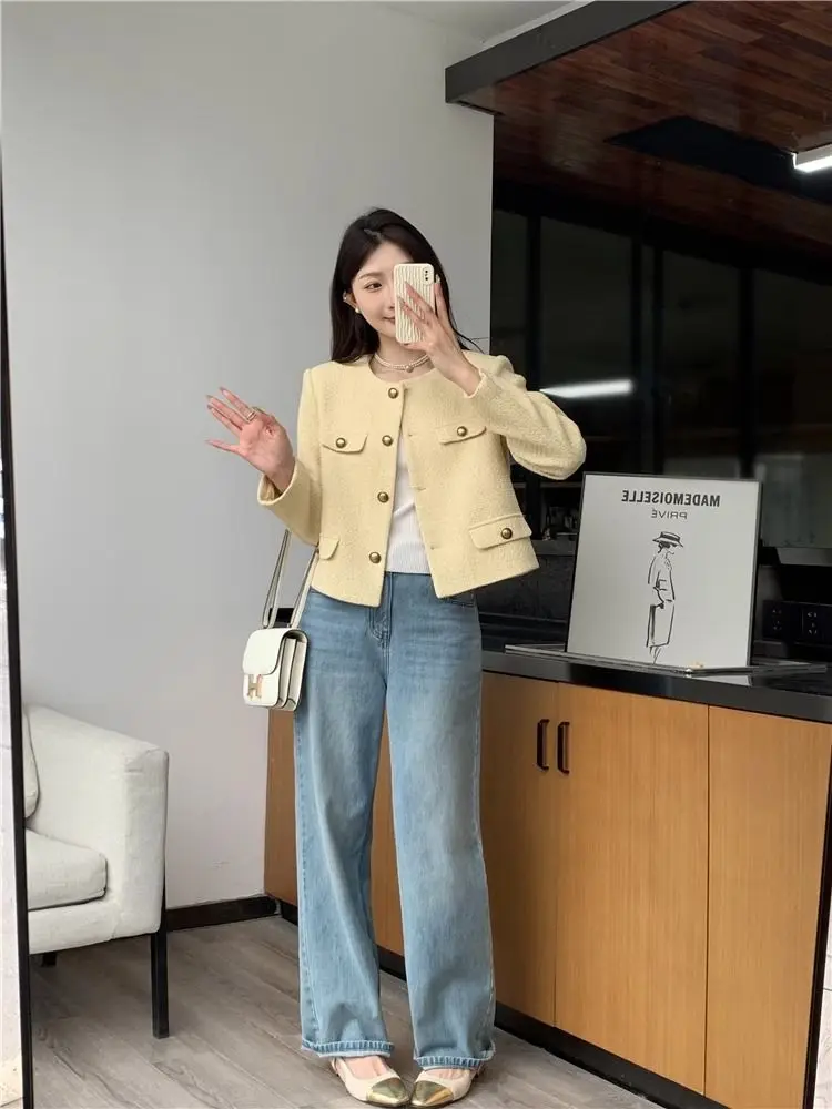 Autumn Woman Jackets Gothic College Sweet Dark Unique Apricot Slimming Roma-Style Classic Commute Oblique French Lambhair Khaki
Autumn Woman Jackets Gothic College Sweet Dark Unique Apricot Slimming Roma-Style Classic Commute Oblique French Lambhair Khaki